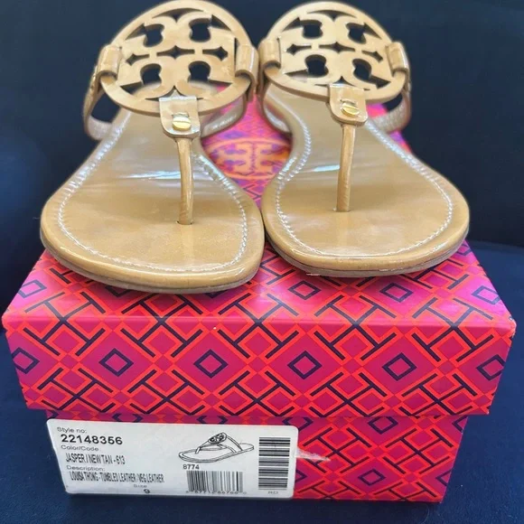 Tory Burch Tan Sandals - Picture 3 of 7